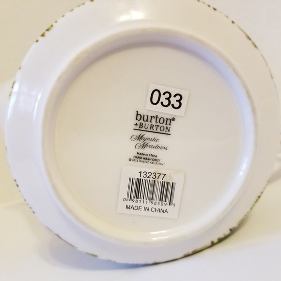 Burton&Burton "Majestic Meadows" Porcelain Teapot - Picture 6 of 11